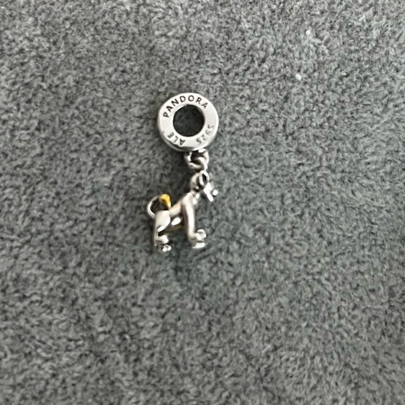PANDORA Disney 100th Anniversary Simba Lab-grown Diamond Dangle Charm - Picture 5 of 5